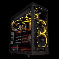Thermaltake Riing 14 Boitier PC Ventilateur 14 cm Noir, Jaune - Vue supplémentaire 6