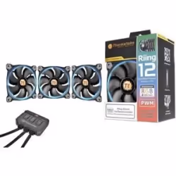 Thermaltake CL-F042-PL12SW-B, Ventilateur, 12 cm, 800 tr/min, 1500 tr/min, 26,4 dB, 40,6 cfm