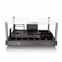 Thermaltake Core P5 Midi Tower Noir, Transparent