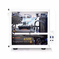 Thermaltake Core V1 Snow Edition Cube Blanc - Vue supplémentaire 2
