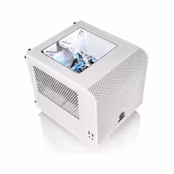 Thermaltake Core V1 Snow Edition Cube Blanc - Vue supplémentaire 4
