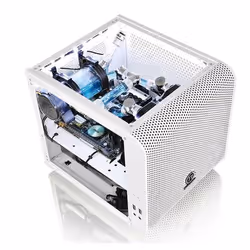 Thermaltake Core V1 Snow Edition Cube Blanc - Vue supplémentaire 7