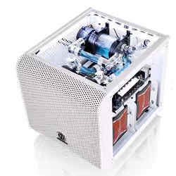 Thermaltake Core V1 Snow Edition Cube Blanc - Vue supplémentaire 8