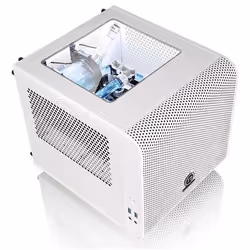 Thermaltake Core V1 Snow Edition Cube Blanc - Vue supplémentaire 9