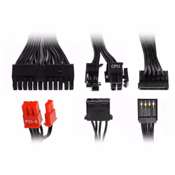 Thermaltake SPG-600DH2CCB unité d'alimentation d'énergie 600 W 24-pin ATX ATX Noir, Rouge