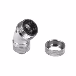 Thermaltake CL-W096-CA00SL-A, Tube, Acier inoxydable, 1/4", Tt LCS, 48,2 mm, 35,1 mm