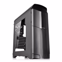 Thermaltake Versa N26, Midi Tower, PC, Noir, ATX, micro ATX, Mini-ATX, Acier, Jouer