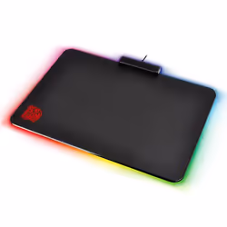 Tt eSPORTS Draconem RGB, Noir, Monochromatique, Caoutchouc, Base antidérapante, Tapis de souris de jeu