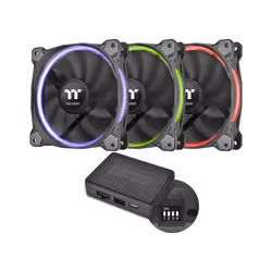 Thermaltake CL-F051-PL14SW-A système de refroidissement d'ordinateur Boitier PC Ventilateur 14 cm - Vue supplémentaire 12