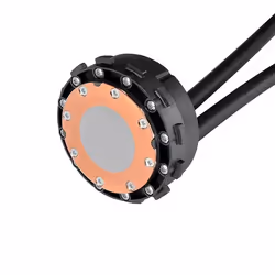 Thermaltake Water 3.0 Riing Red 140 Processeur Refroidisseur de liquide tout-en-un Noir, Rouge 1 pièce(s)