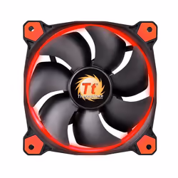 Thermaltake Riing 12, Ventilateur, 12 cm, 1500 tr/min, 24,6 dB, 40,6 cfm, 68,98 m³/h