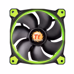 Thermaltake Riing 12, Ventilateur, 12 cm, 1500 tr/min, 24,6 dB, 40,6 cfm, 68,98 m³/h