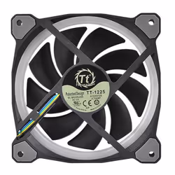 Thermaltake CL-F054-PL12SW-A système de refroidissement d’ordinateur Boitier PC Ventilateur 12 cm Noir