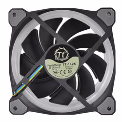 Thermaltake CL-F057-PL14SW-A système de refroidissement d’ordinateur Boitier PC Ventilateur 14 cm Noir