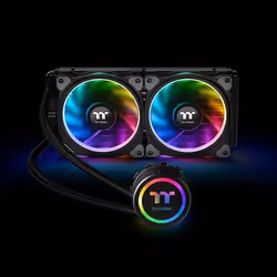 Thermaltake Floe Riing RGB 240 TT Premium Edition Boitier PC Refroidisseur de liquide tout-en-un 12 cm Noir