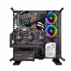 Thermaltake Floe Riing RGB 240 TT Premium Edition Boitier PC Refroidisseur de liquide tout-en-un 12 cm Noir - Vue supplémentaire 7