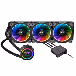 Thermaltake Floe Riing RGB 360 TT, Refroidisseur de liquide tout-en-un, 12 cm, 500 tr/min, 1400 tr/min, 24,7 dB, 42,34 cfm