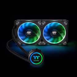 Thermaltake Floe Riing RGB 280 TT Boitier PC Refroidisseur de liquide tout-en-un 14 cm Noir - Vue supplémentaire 4