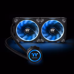 Thermaltake Floe Riing RGB 280 TT Boitier PC Refroidisseur de liquide tout-en-un 14 cm Noir - Vue supplémentaire 5