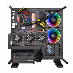 Thermaltake Floe Riing RGB 280 TT Boitier PC Refroidisseur de liquide tout-en-un 14 cm Noir - Vue supplémentaire 7