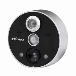 Edimax IC-6220DC, Caméra de sécurité IP, Intérieure et extérieure, Sans fil, Mur, Noir, Blanc, Cachée