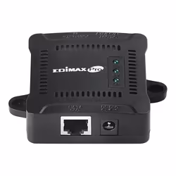 Edimax GP-101ST séparateur voix-données Noir Connexion Ethernet, supportant l'alimentation via ce port (PoE)
