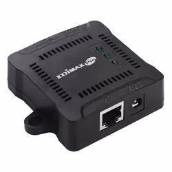 Edimax GP-101ST séparateur voix-données Noir Connexion Ethernet, supportant l'alimentation via ce port (PoE)