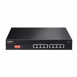 Edimax GS-1008P V2, Gigabit Ethernet (10/100/1000), Full duplex, Connexion Ethernet, supportant l'alimentation via ce port (P ...