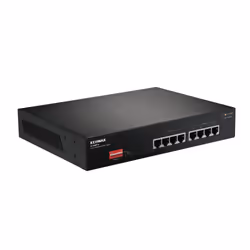 Edimax GS-1008P V2 commutateur réseau Gigabit Ethernet (10/100/1000) Connexion Ethernet, supportant l'alimentation via ce port (PoE) Noir