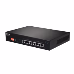 Edimax GS-1008P V2 commutateur réseau Gigabit Ethernet (10/100/1000) Connexion Ethernet, supportant l'alimentation via ce port (PoE) Noir