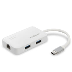 Edimax EU-4308 station d'accueil USB 3.2 Gen 1 (3.1 Gen 1) Type-C Blanc