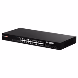 Edimax GS-5424G commutateur réseau Géré Gigabit Ethernet (10/100/1000) 1U Noir
