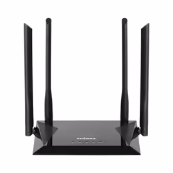Edimax BR-6476AC, Wi-Fi 5 (802.11ac), Bi-bande (2,4 GHz / 5 GHz), Ethernet/LAN, Noir, Routeur