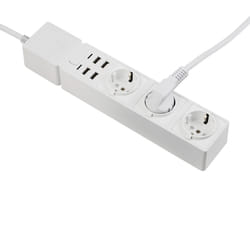 Edimax SP-1123WT multiprise 1,5 m 3 sortie(s) CA Intérieure Blanc