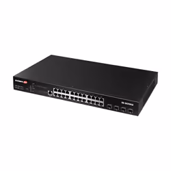 Edimax Switch Internet Intelligent Surveillance 24 ports Gigabit PoE+ avec 4 ports Uplink 10GbE SFP+