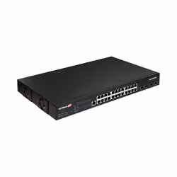 Edimax Switch Internet Intelligent Surveillance 24 ports Gigabit PoE+ avec 4 ports Uplink 10GbE SFP+