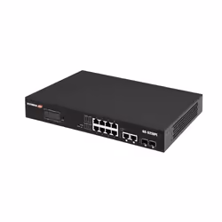 Edimax GS-5210PL commutateur réseau Géré Gigabit Ethernet (10/100/1000) Noir