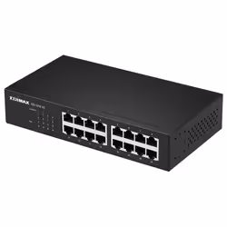 Edimax GS-1016 V2 commutateur réseau Géré Gigabit Ethernet (10/100/1000) Noir