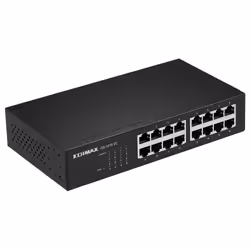 Edimax GS-1016 V2 commutateur réseau Géré Gigabit Ethernet (10/100/1000) Noir
