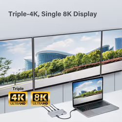 Edimax TD-405BP station d'accueil Avec fil Thunderbolt 4 - Vue supplémentaire 5