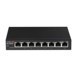 Edimax GS-5008E commutateur réseau Géré Gigabit Ethernet (10/100/1000) Noir
