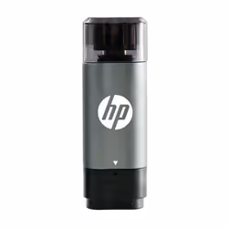 PNY HPFD5600C-256, 256 Go, USB Type-A / USB Type-C, 3.2 Gen 1 (3.1 Gen 1), 200 Mo/s, Casquette, Gris