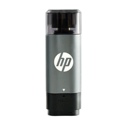 PNY HPFD5600C-256 lecteur USB flash 256 Go USB Type-A / USB Type-C 3.2 Gen 1 (3.1 Gen 1) Gris
