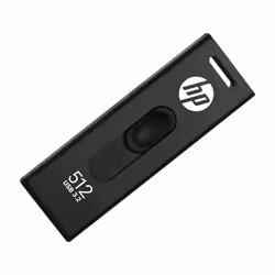PNY x911w, 512 Go, USB Type-A, 3.2 Gen 1 (3.1 Gen 1), 410 Mo/s, Slide, Noir