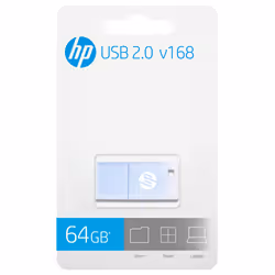 AION HP V168, 64 Go, USB Type-A, 2.0, Casquette, 7 g, Bleu