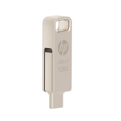 PNY HPFD206C-128 lecteur USB flash 128 Go USB Type-A / USB Type-C 3.2 Gen 2 (3.1 Gen 2) Argent
