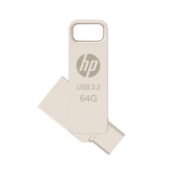 PNY HP x206C lecteur USB flash 64 Go USB Type-A / USB Type-C 3.2 Gen 1 (3.1 Gen 1) Argent