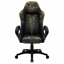 ThunderX3 BC1 Camo, Siège de jeu universel, 150 kg, Universel, Noir, Nylon, Contre-plaqué