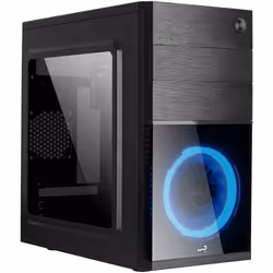 Aerocool CS-105, Mini Tower, PC, Noir, micro ATX, Mini-ITX, SPCC, maison/bureau