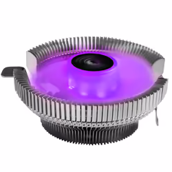 Mars Gaming MCPU1RGB système de refroidissement d’ordinateur Processeur Refroidisseur 9 cm Métallique, Blanc